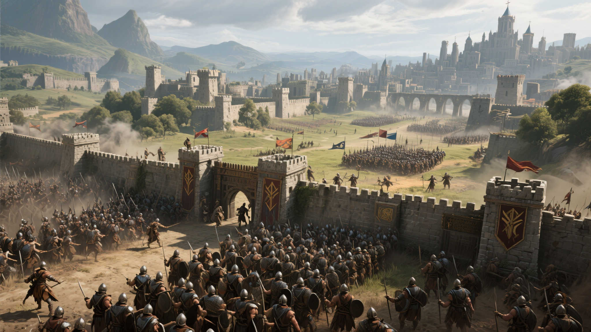 此外，军事系统也是一大亮点。面对蛮族的入