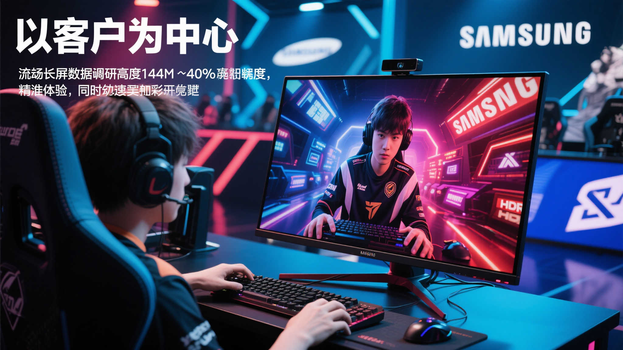 三星电子六度蝉联全球电竞显示器市场冠军